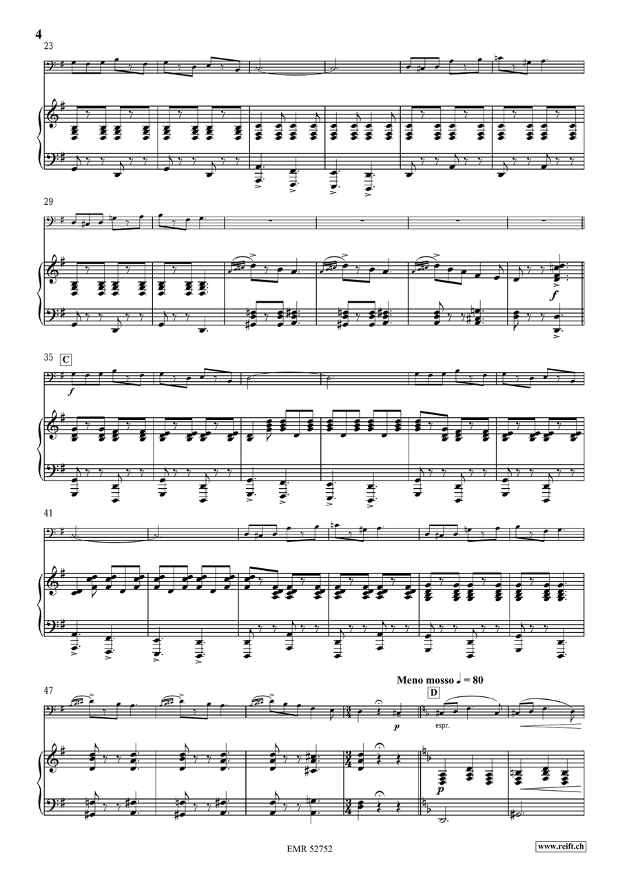 Die Zirkusprinzessin Die Zirkusprinzessin Double Bass scores gallery preview page 5