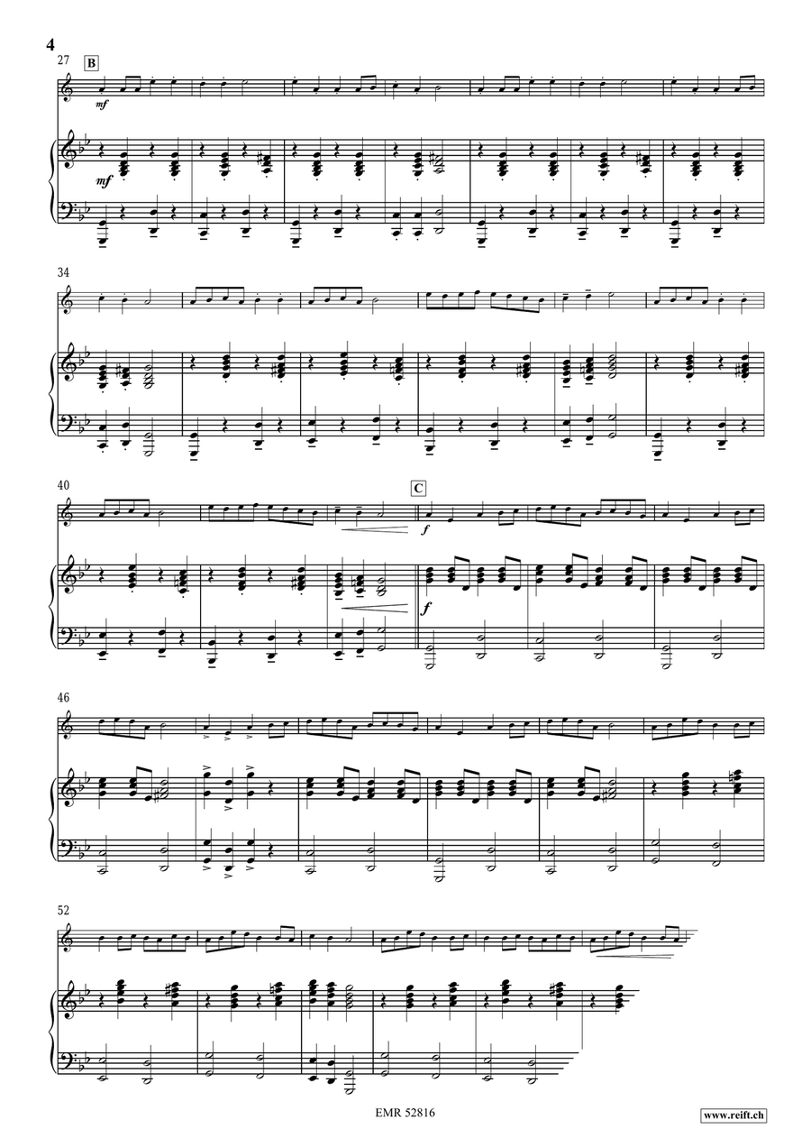 Pique La Baleine Pique La Baleine Clarinet Solo scores gallery preview page 5