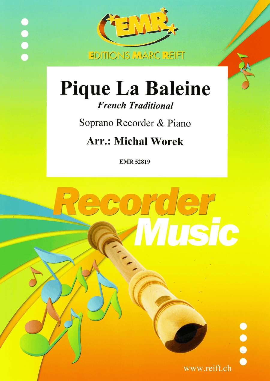 Pique La Baleine Pique La Baleine Soprano Recorder scores gallery preview page 1