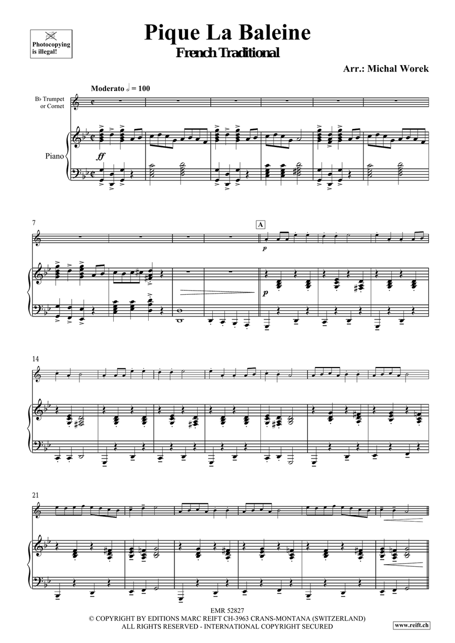 Pique La Baleine Pique La Baleine Cornet scores gallery preview page 4