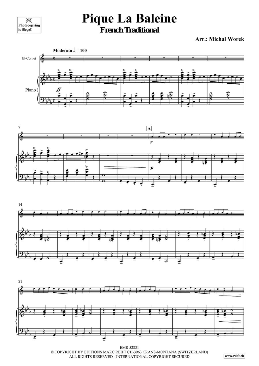 Pique La Baleine Pique La Baleine Cornet scores gallery preview page 4