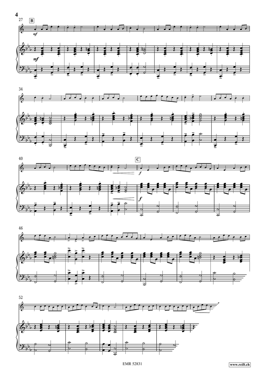 Pique La Baleine Pique La Baleine Cornet scores gallery preview page 5