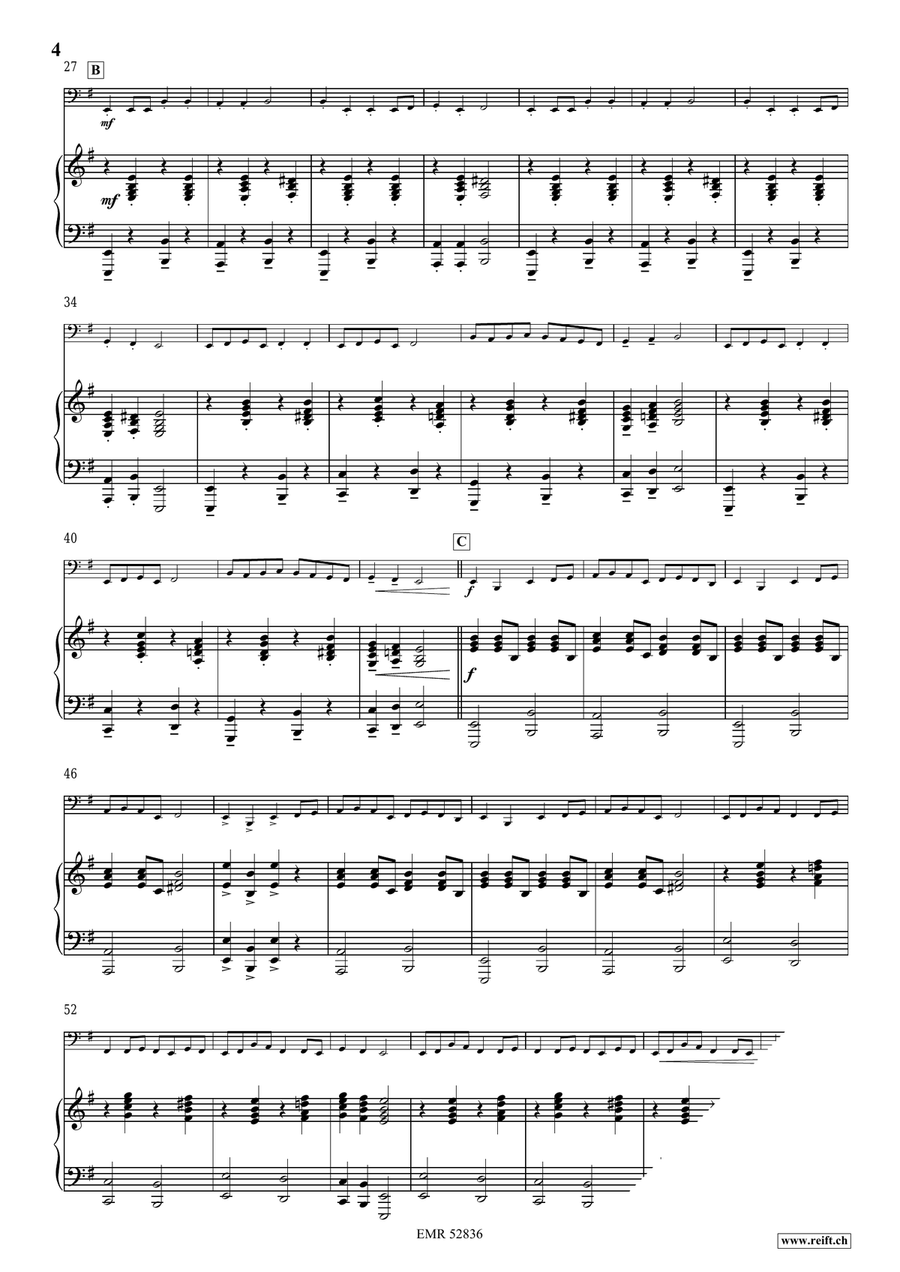 Pique La Baleine Pique La Baleine Tuba scores gallery preview page 5