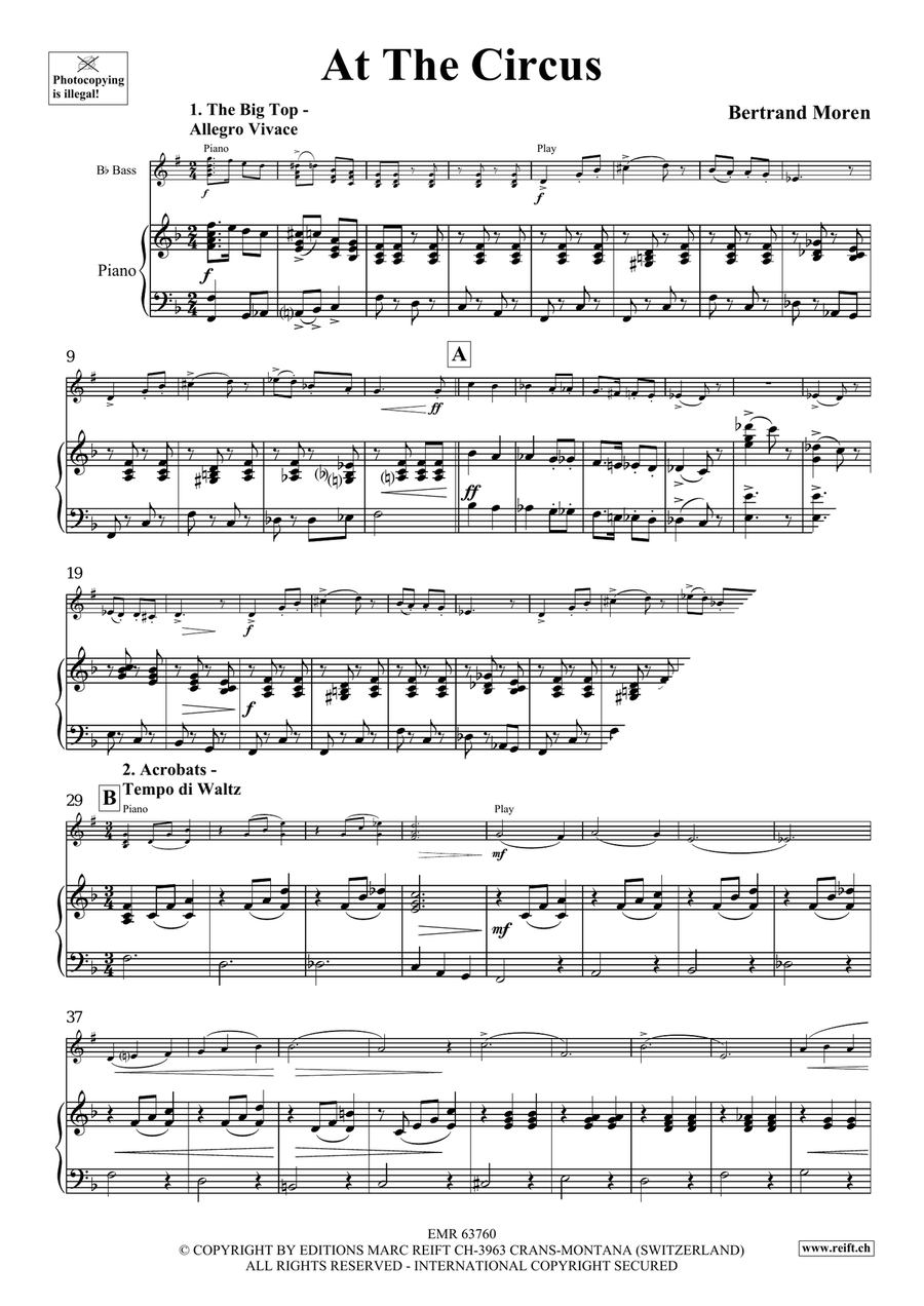 At The Circus At The Circus Voice Solo scores gallery preview page 5
