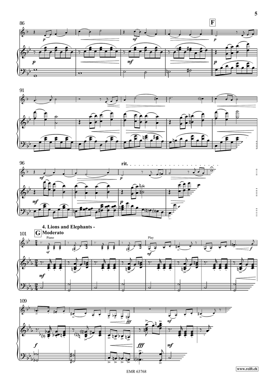 At The Circus At The Circus Horn scores gallery preview page 7
