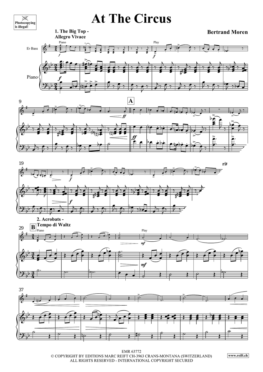 At The Circus At The Circus Voice Solo scores gallery preview page 5