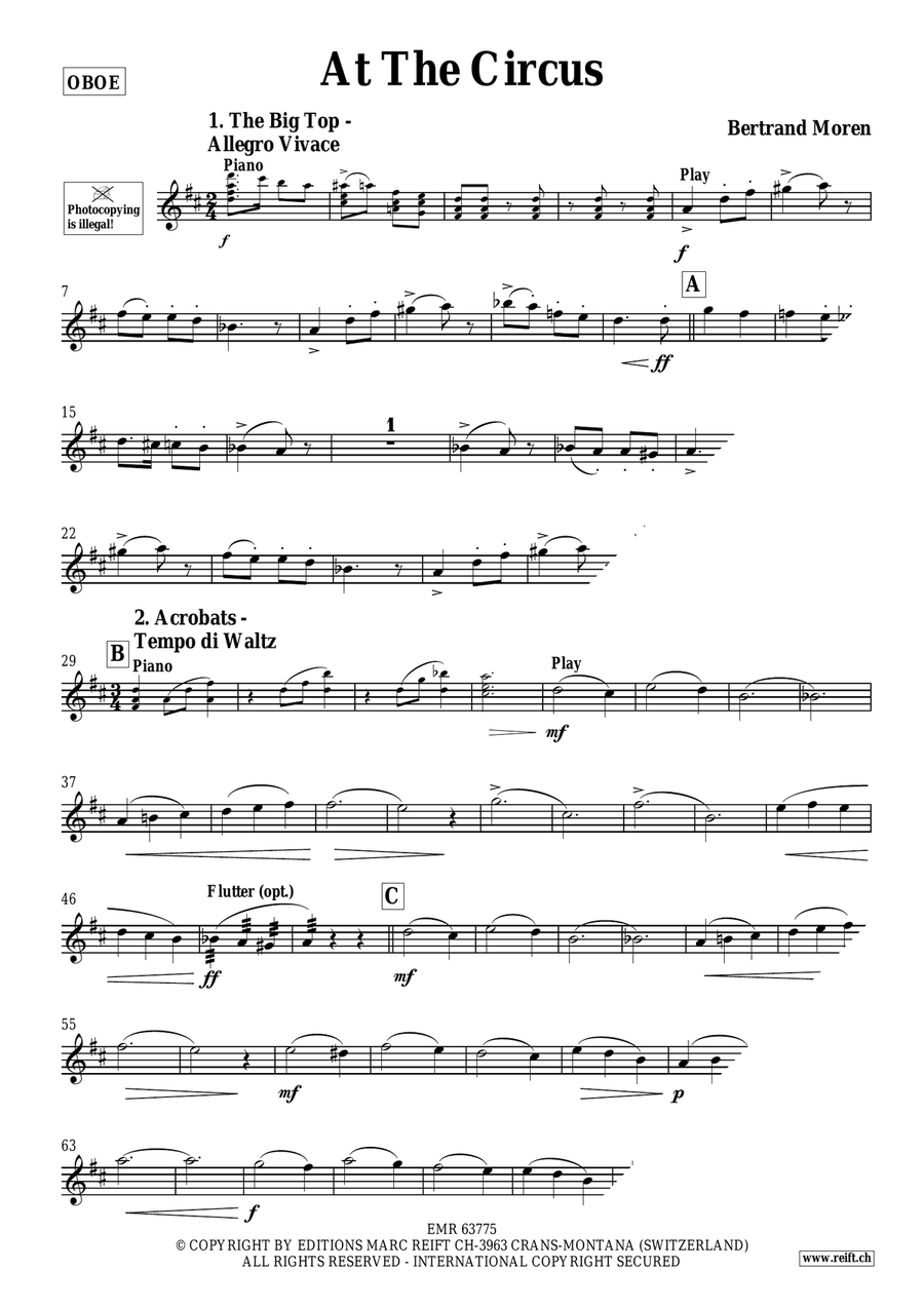At The Circus At The Circus Piano Accompaniment scores gallery preview page 4