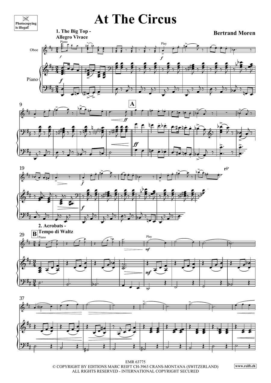 At The Circus At The Circus Piano Accompaniment scores gallery preview page 5