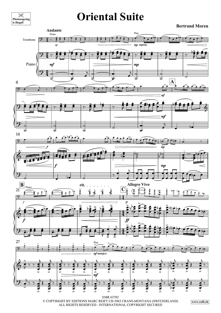 Oriental Suite Oriental Suite Piano Accompaniment scores gallery preview page 5