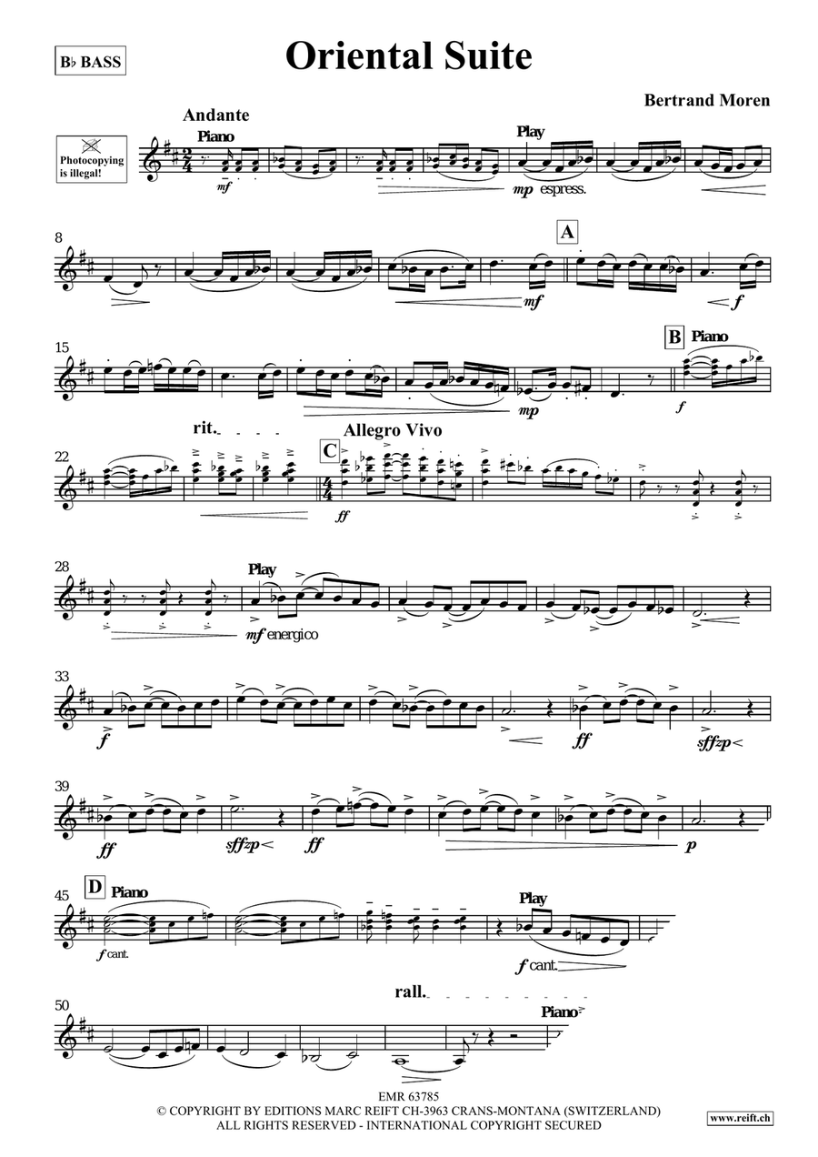 Oriental Suite Oriental Suite Voice Solo scores gallery preview page 4