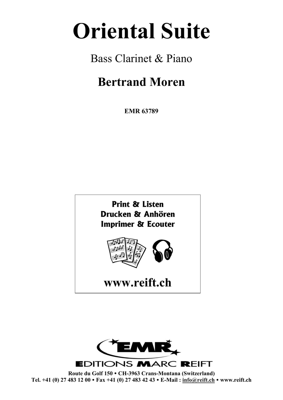 Oriental Suite Oriental Suite Bass Clarinet scores gallery preview page 2