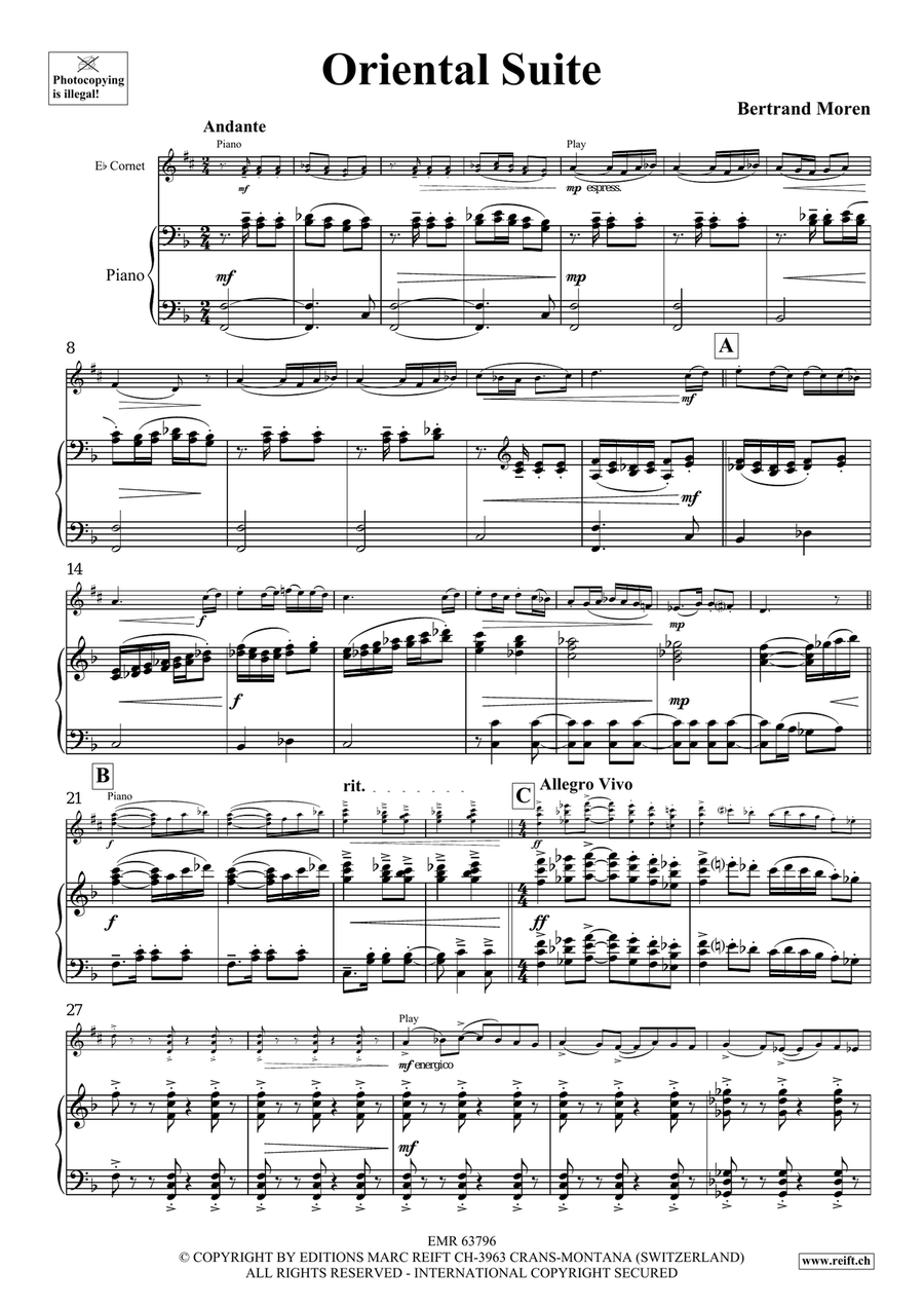 Oriental Suite Oriental Suite Cornet scores gallery preview page 5