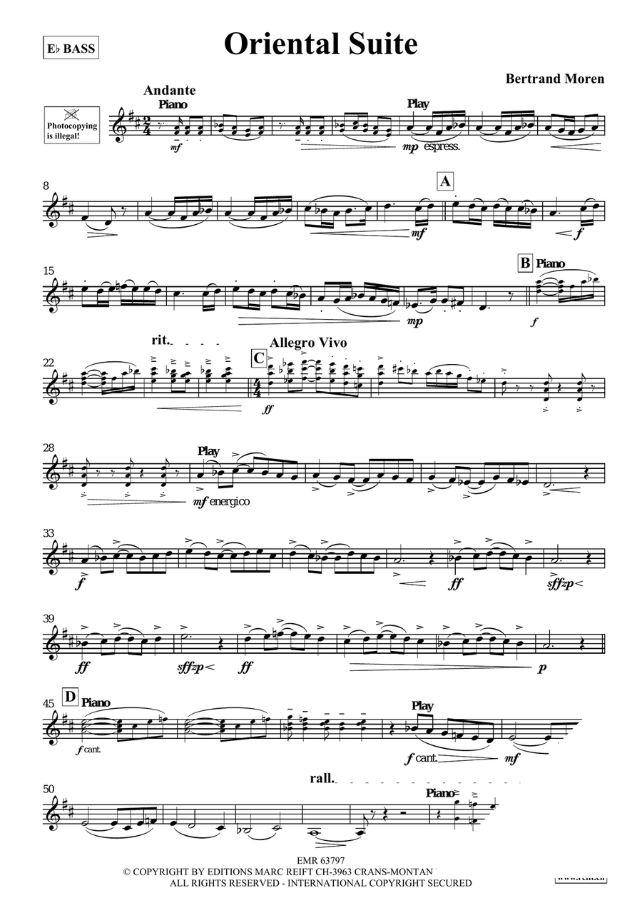 Oriental Suite Oriental Suite Voice Solo scores gallery preview page 4