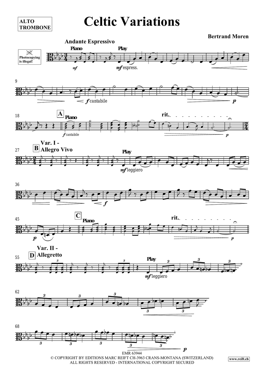 Celtic Variations Celtic Variations Piano Accompaniment scores gallery preview page 4