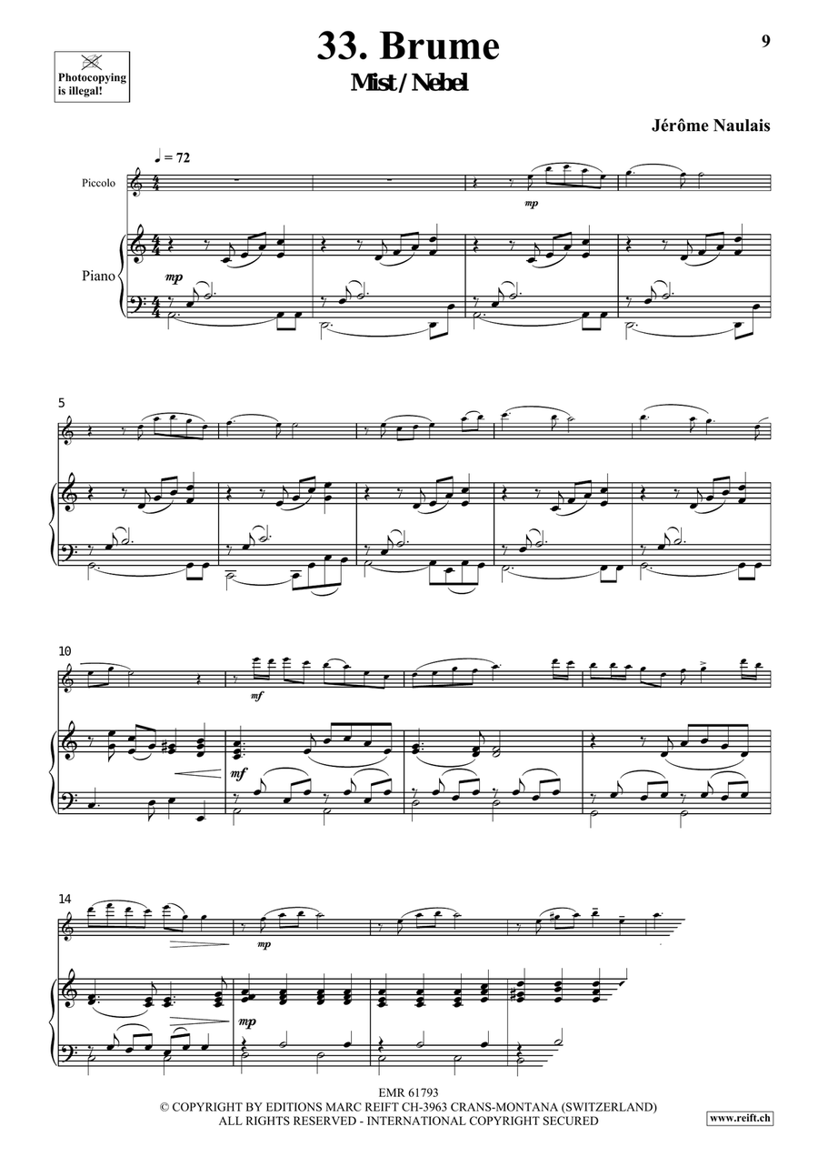 40 Solos for Fun Volume 4 Piccolo scores gallery preview page 7