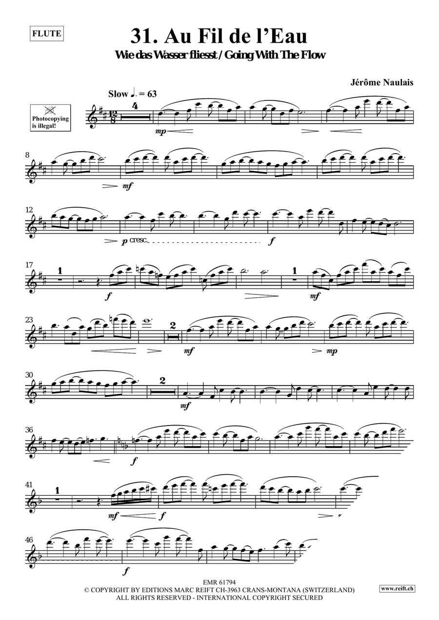 40 Solos for Fun Volume 4 Flute Solo scores gallery preview page 4