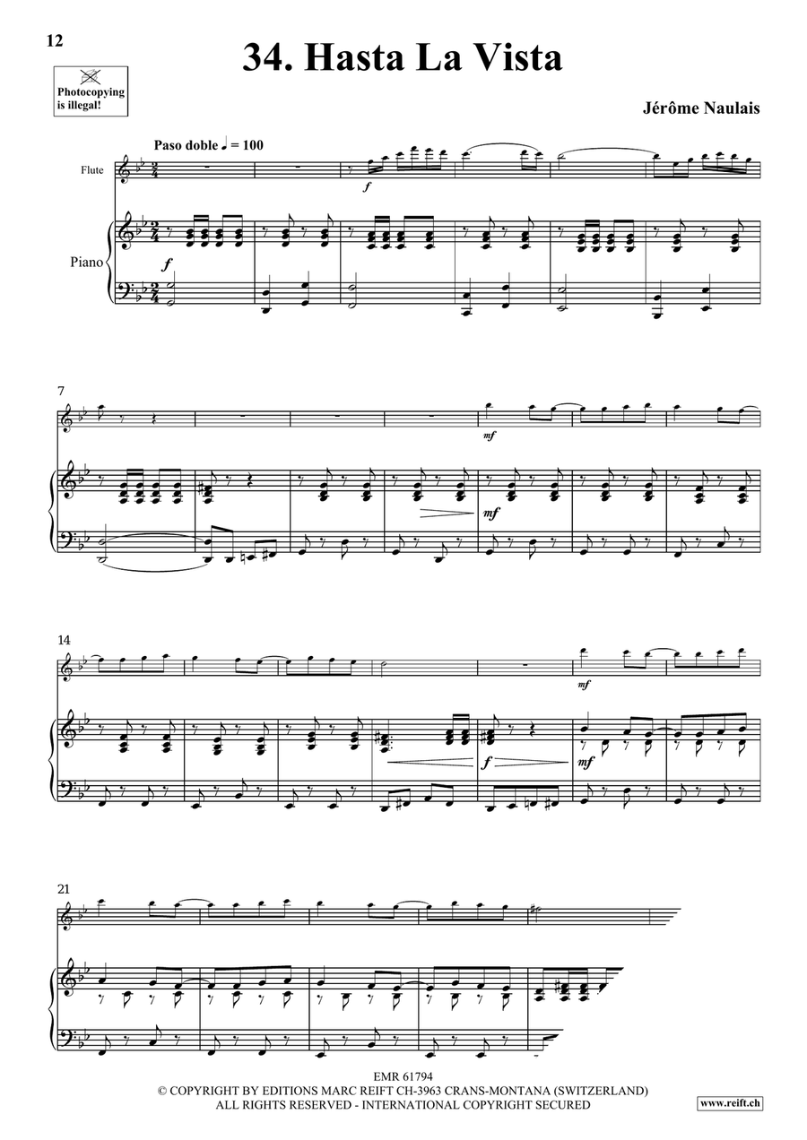 40 Solos for Fun Volume 4 Flute Solo scores gallery preview page 8