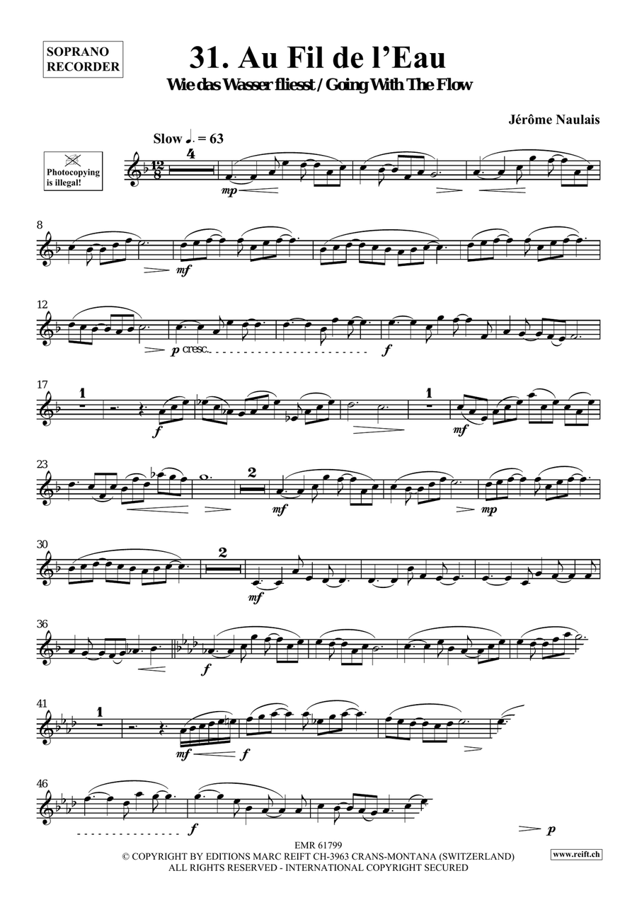 40 Solos for Fun Volume 4 Soprano Recorder scores gallery preview page 4