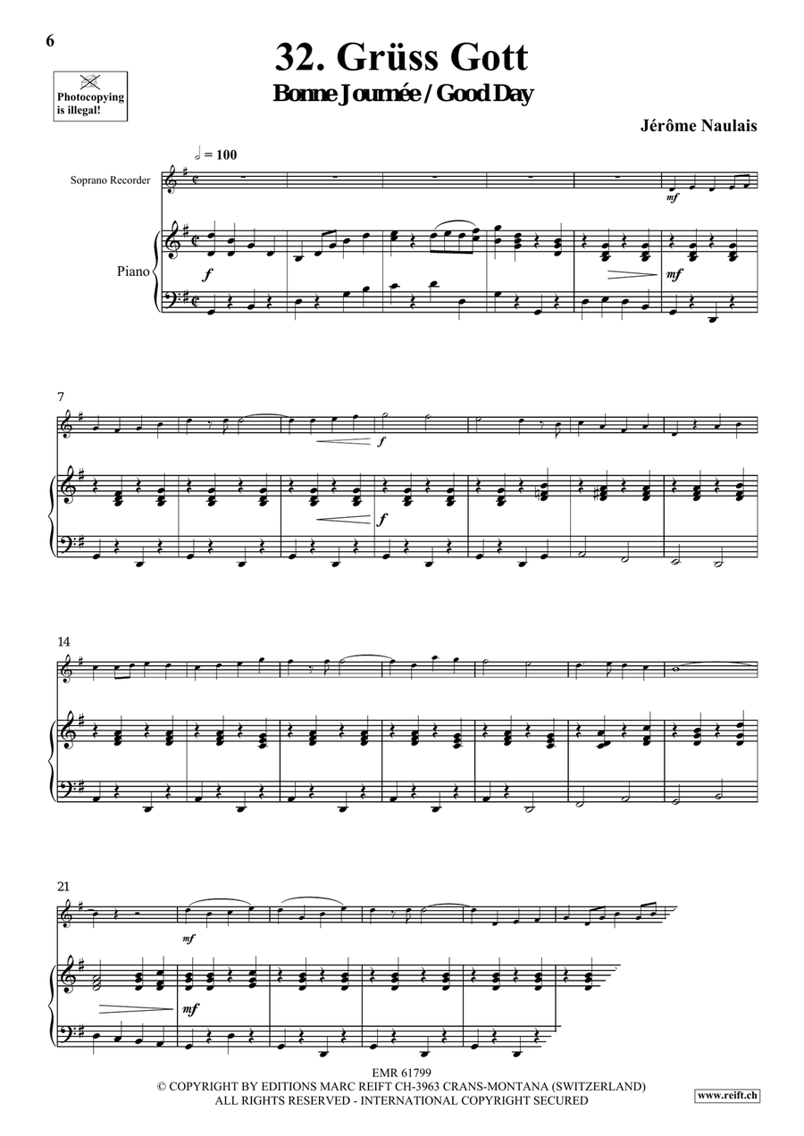40 Solos for Fun Volume 4 Soprano Recorder scores gallery preview page 6