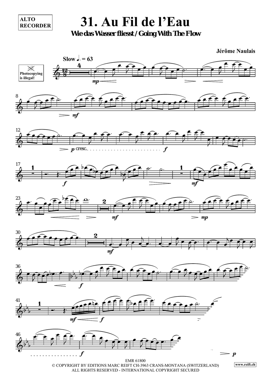40 Solos for Fun Volume 4 Alto Recorder scores gallery preview page 4