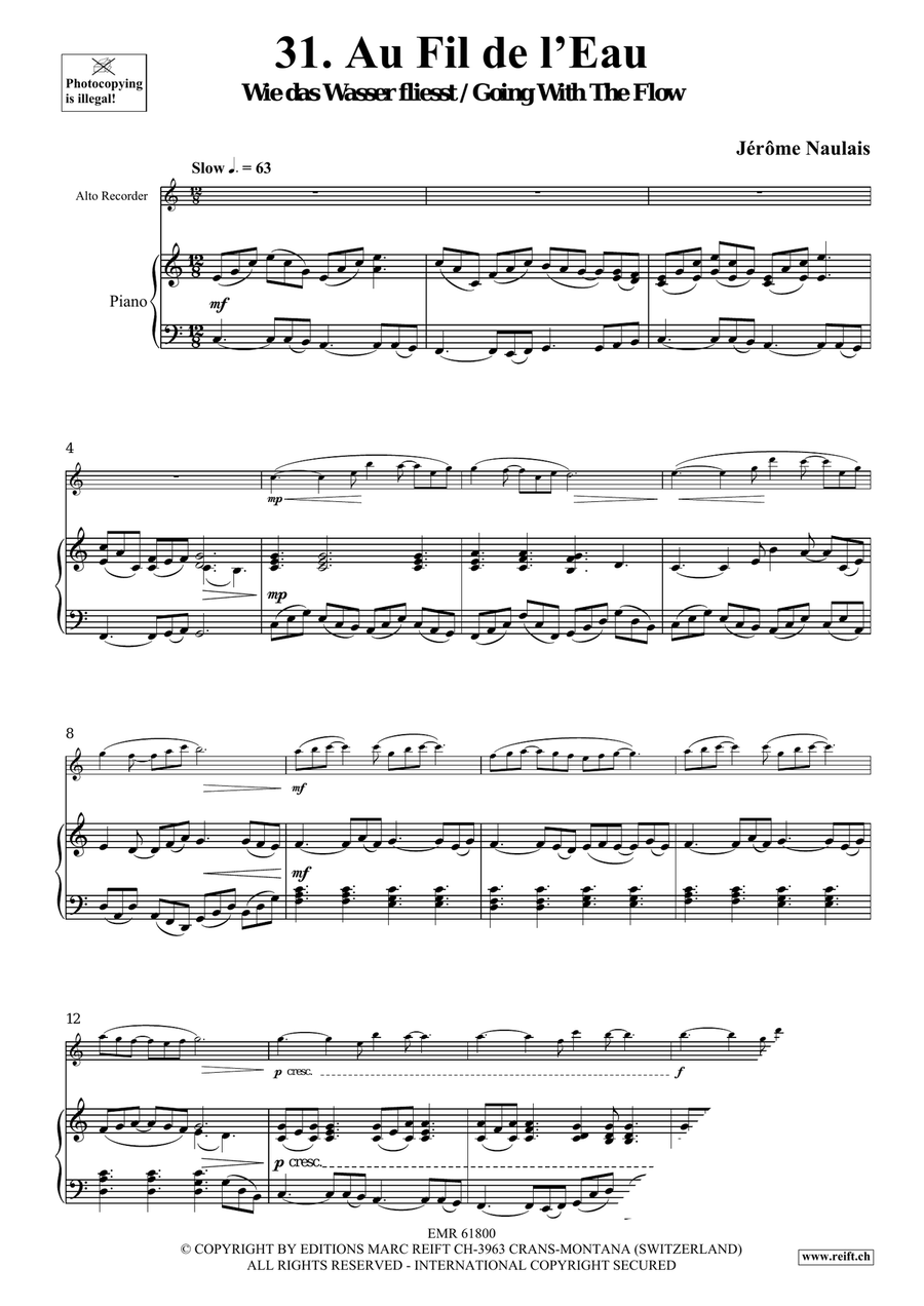 40 Solos for Fun Volume 4 Alto Recorder scores gallery preview page 5