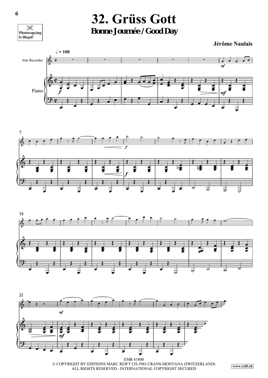 40 Solos for Fun Volume 4 Alto Recorder scores gallery preview page 6