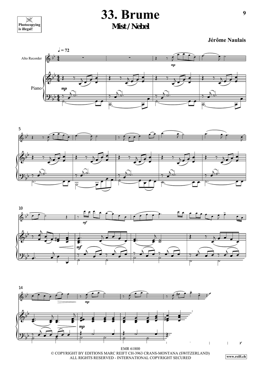 40 Solos for Fun Volume 4 Alto Recorder scores gallery preview page 7