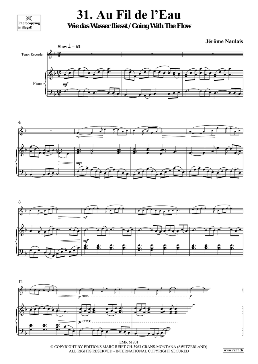 40 Solos for Fun Volume 4 Tenor Recorder scores gallery preview page 5