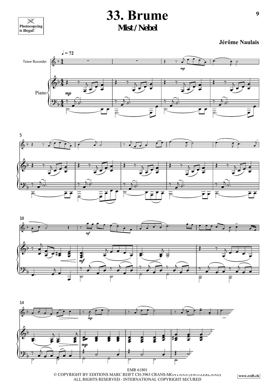 40 Solos for Fun Volume 4 Tenor Recorder scores gallery preview page 7