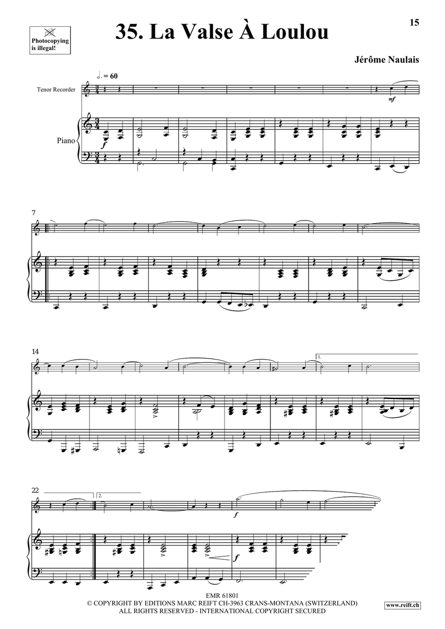 40 Solos for Fun Volume 4 Tenor Recorder scores gallery preview page 9