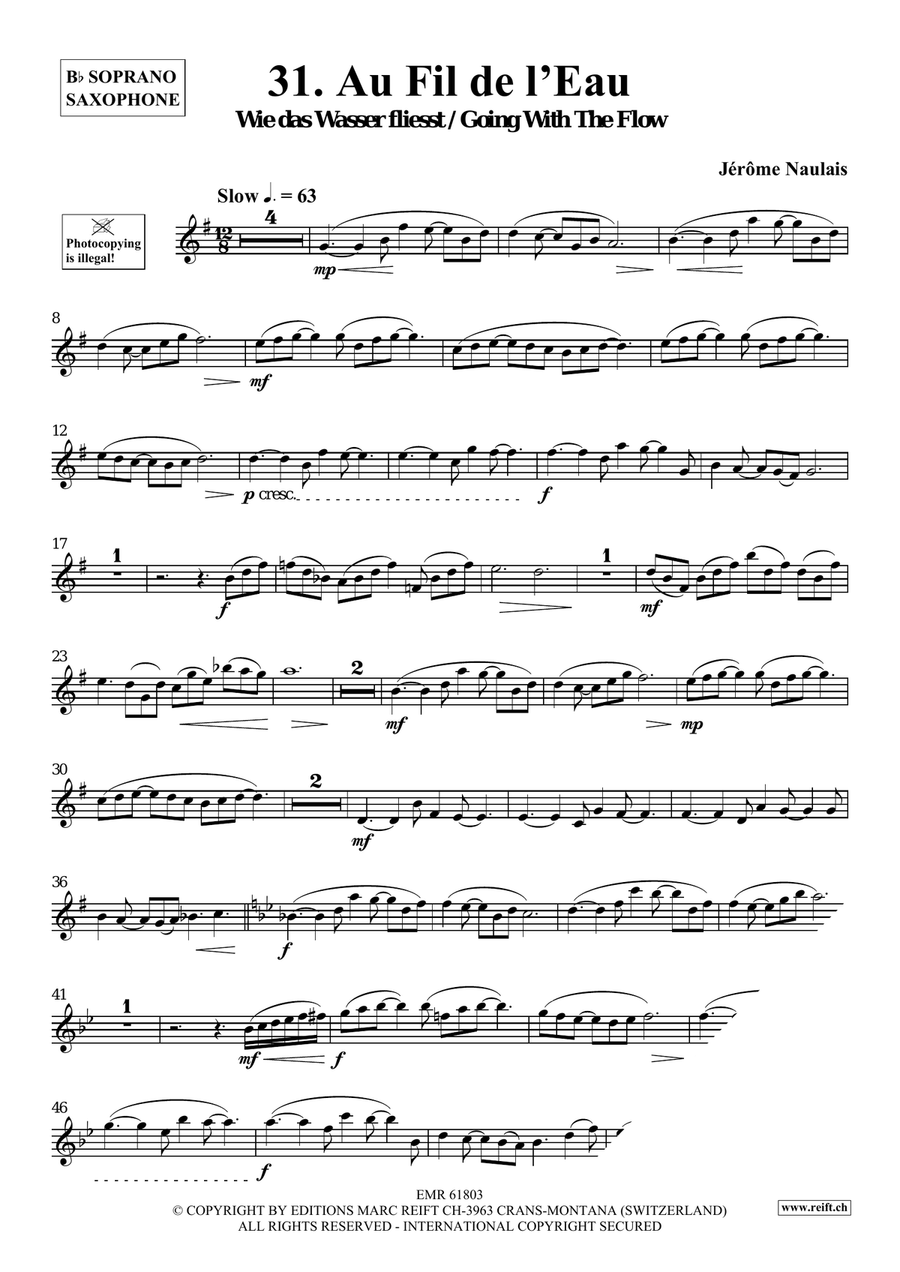 40 Solos for Fun Volume 4 Soprano Saxophone scores gallery preview page 4