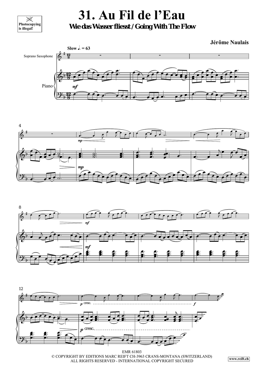 40 Solos for Fun Volume 4 Soprano Saxophone scores gallery preview page 5