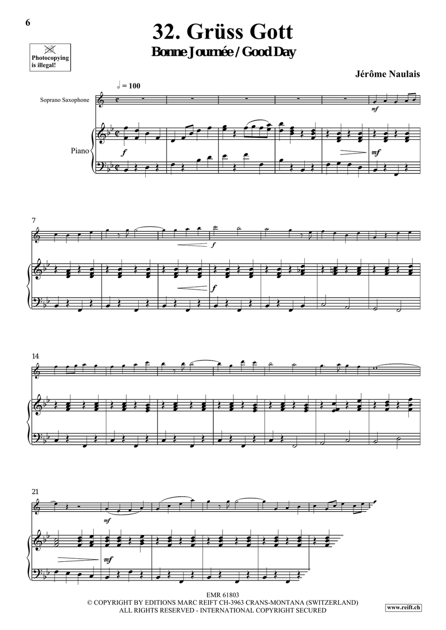 40 Solos for Fun Volume 4 Soprano Saxophone scores gallery preview page 6