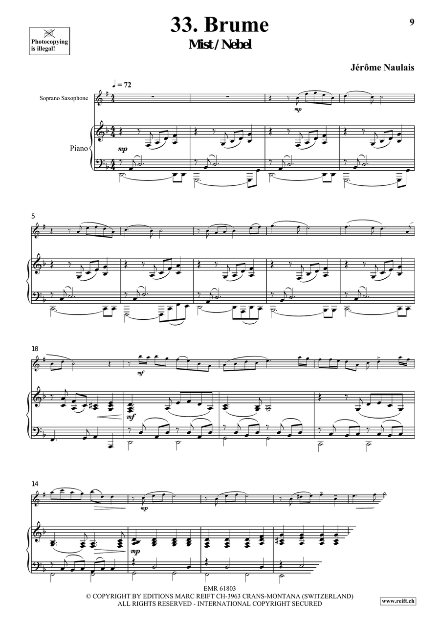 40 Solos for Fun Volume 4 Soprano Saxophone scores gallery preview page 7