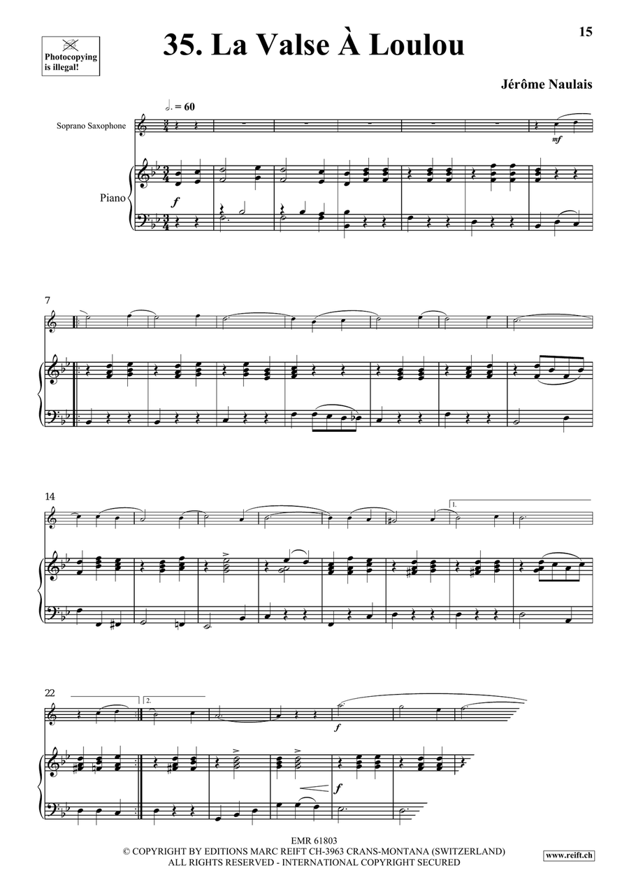 40 Solos for Fun Volume 4 Soprano Saxophone scores gallery preview page 9