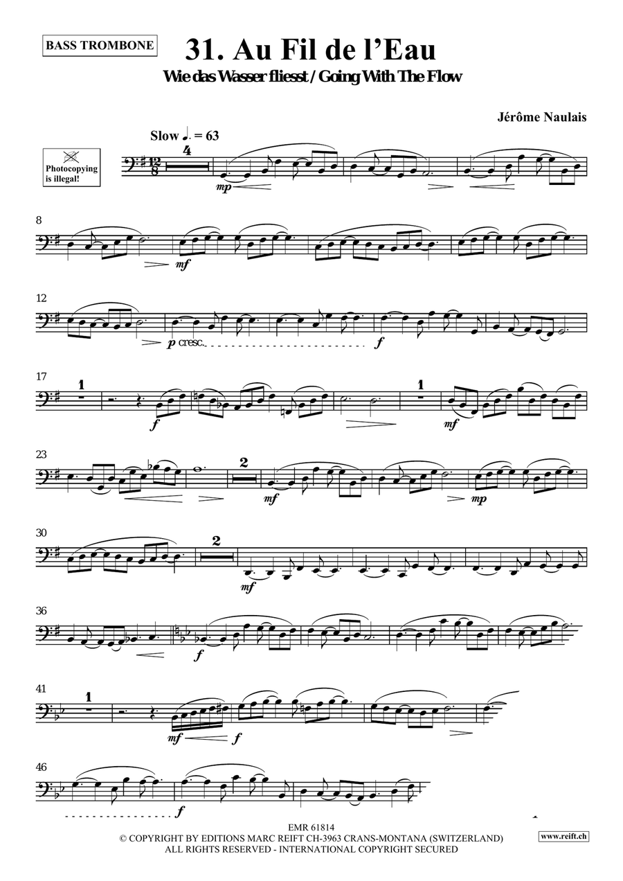 40 Solos for Fun Volume 4 Trombone scores gallery preview page 4