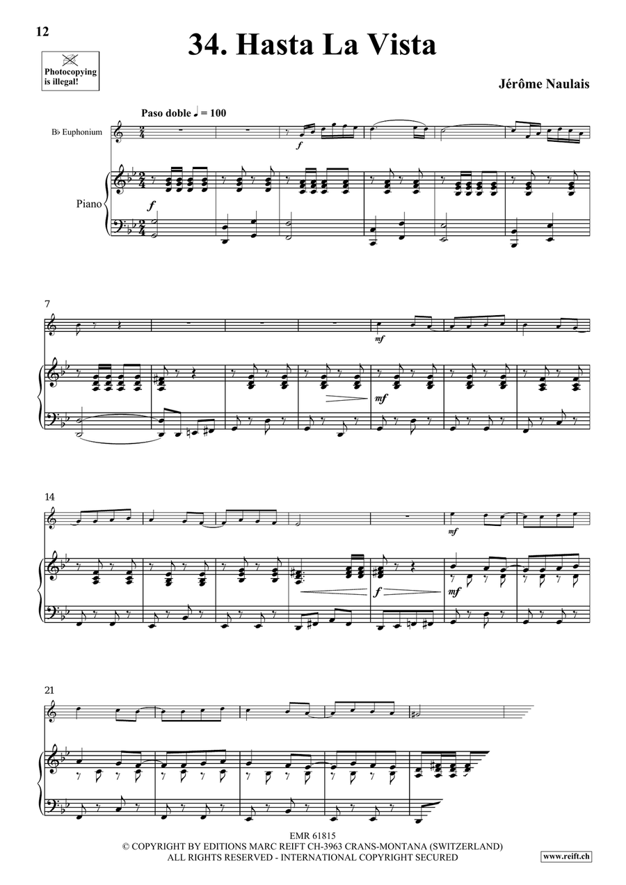 40 Solos for Fun Volume 4 Euphonium scores gallery preview page 8