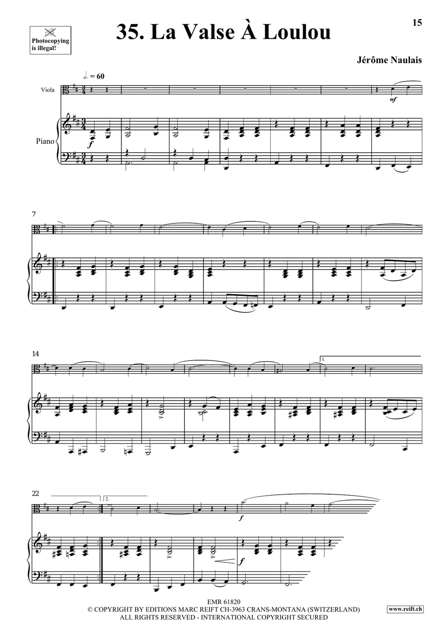 40 Solos for Fun Volume 4 Viola scores gallery preview page 9