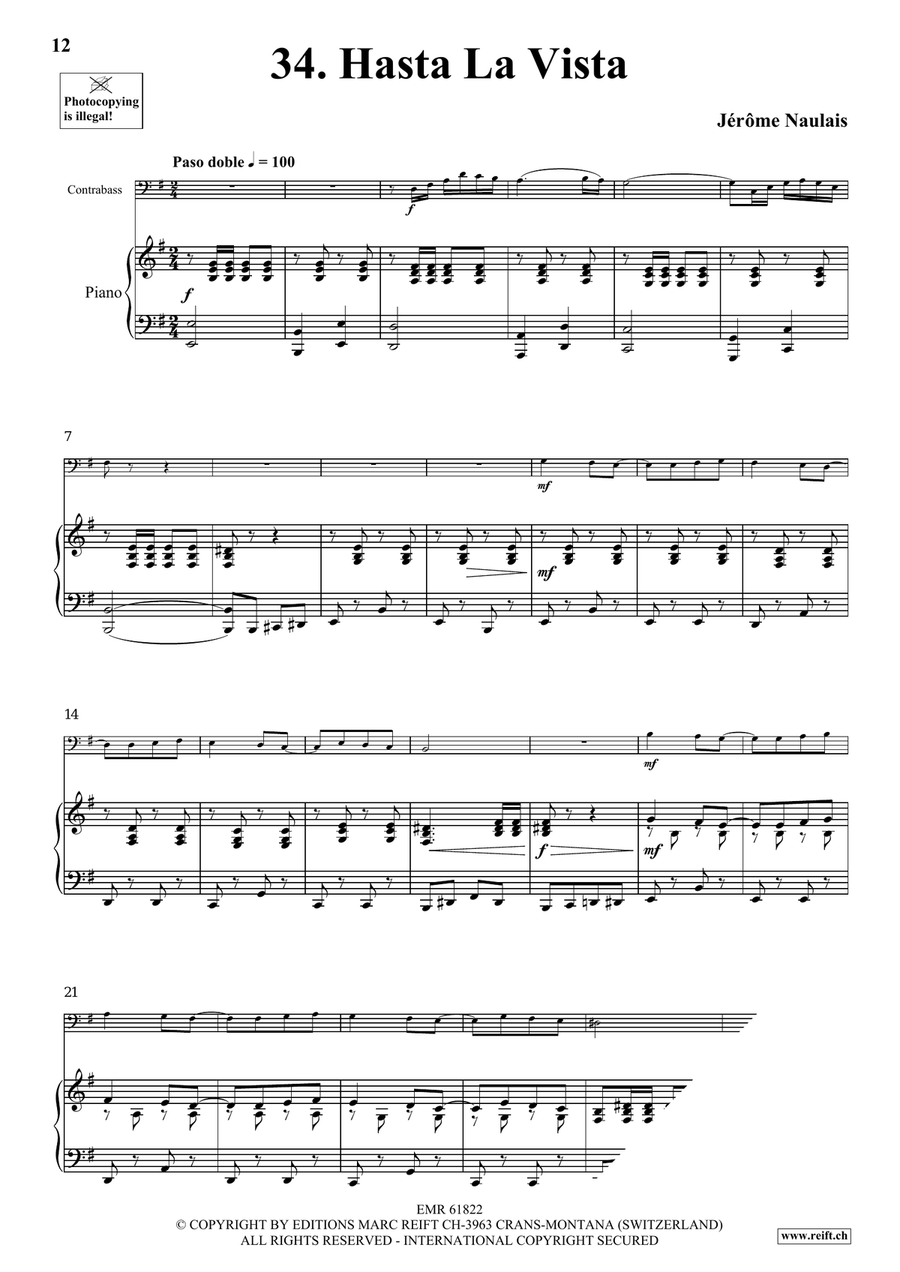 40 Solos for Fun Volume 4 Double Bass scores gallery preview page 8