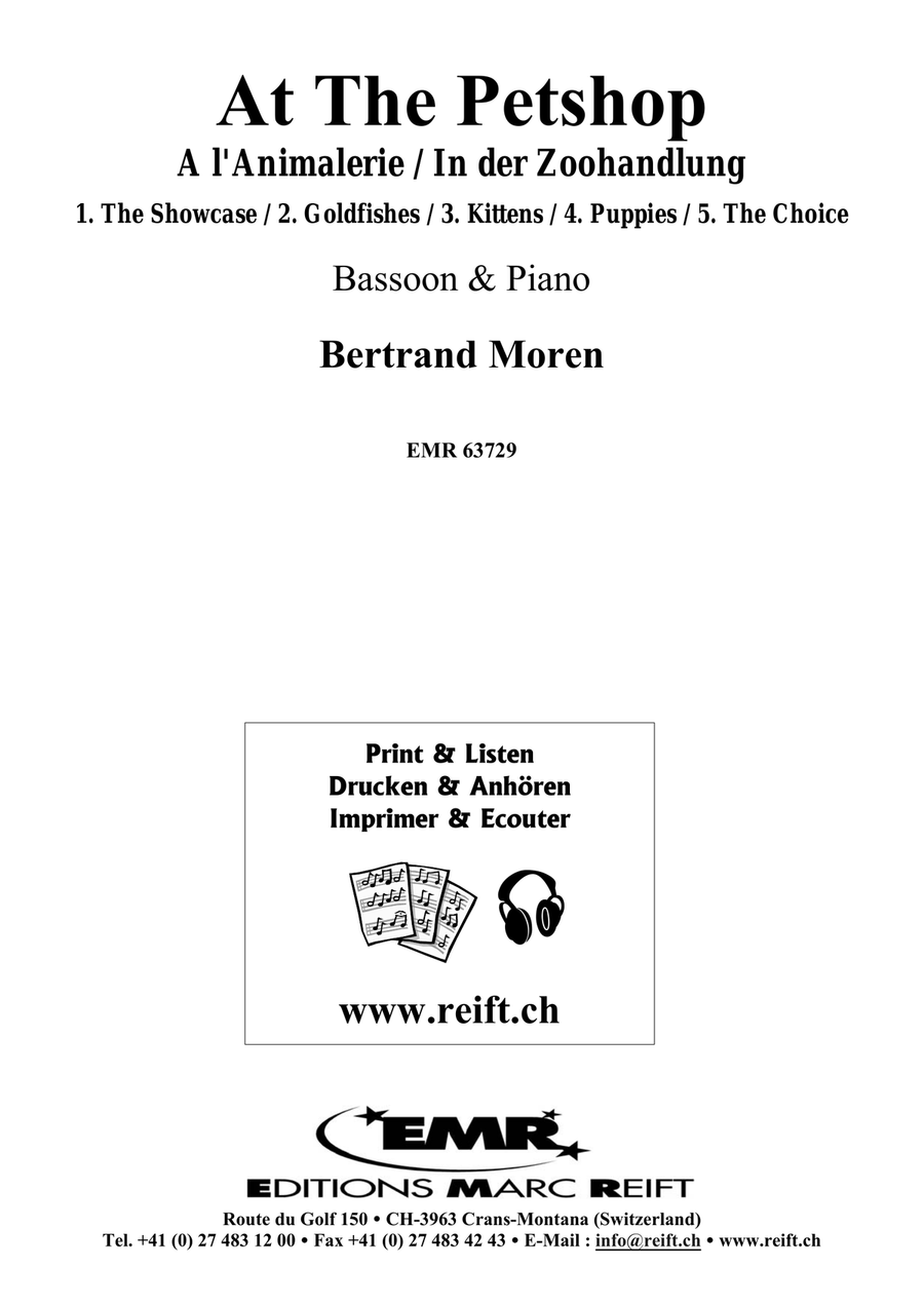 At The Pet Shop At The Pet Shop Bassoon Solo scores gallery preview page 2