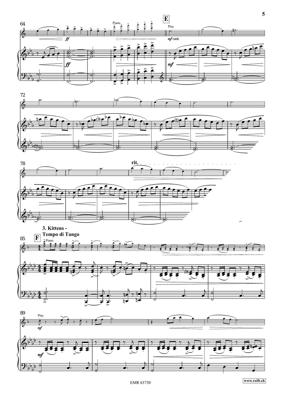 At The Pet Shop At The Pet Shop Alto Saxophone scores gallery preview page 7