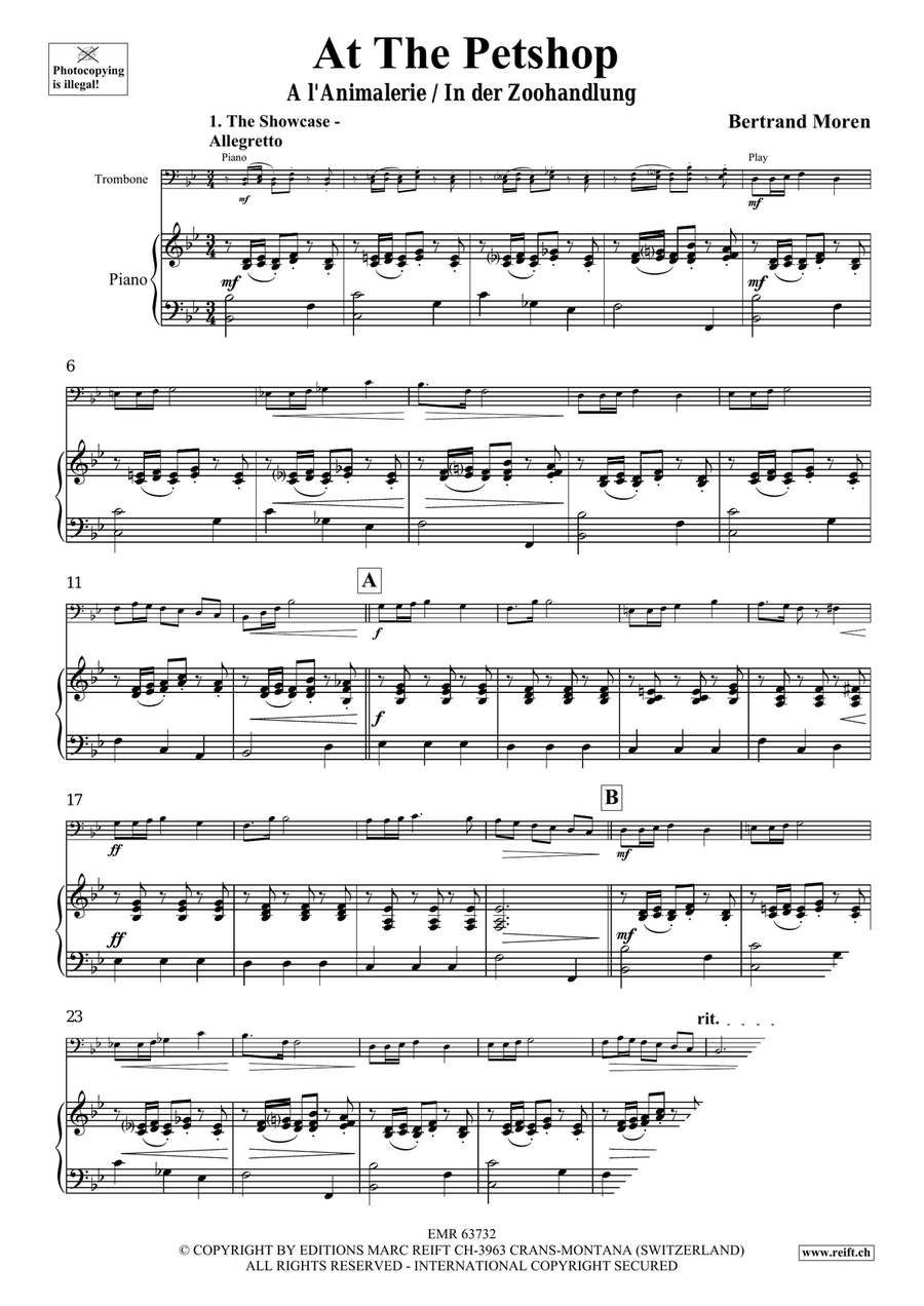 At The Pet Shop At The Pet Shop Piano Accompaniment scores gallery preview page 5