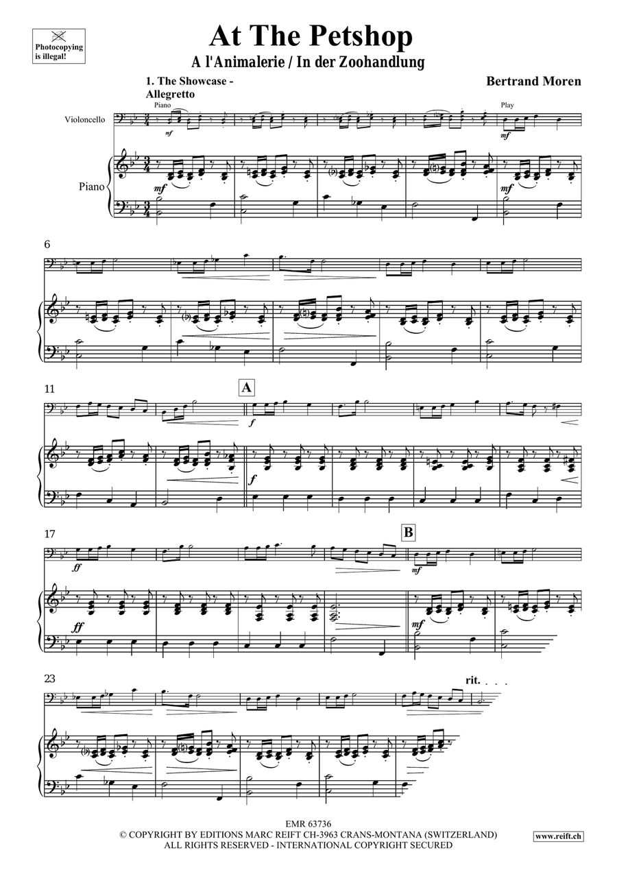At The Pet Shop At The Pet Shop Piano Accompaniment scores gallery preview page 5