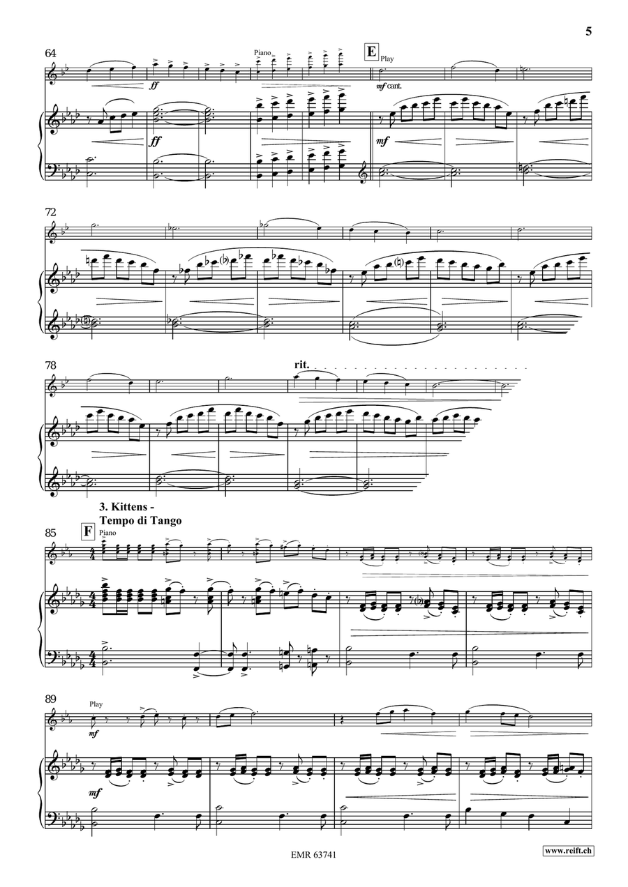 At The Pet Shop At The Pet Shop Tenor Saxophone scores gallery preview page 7