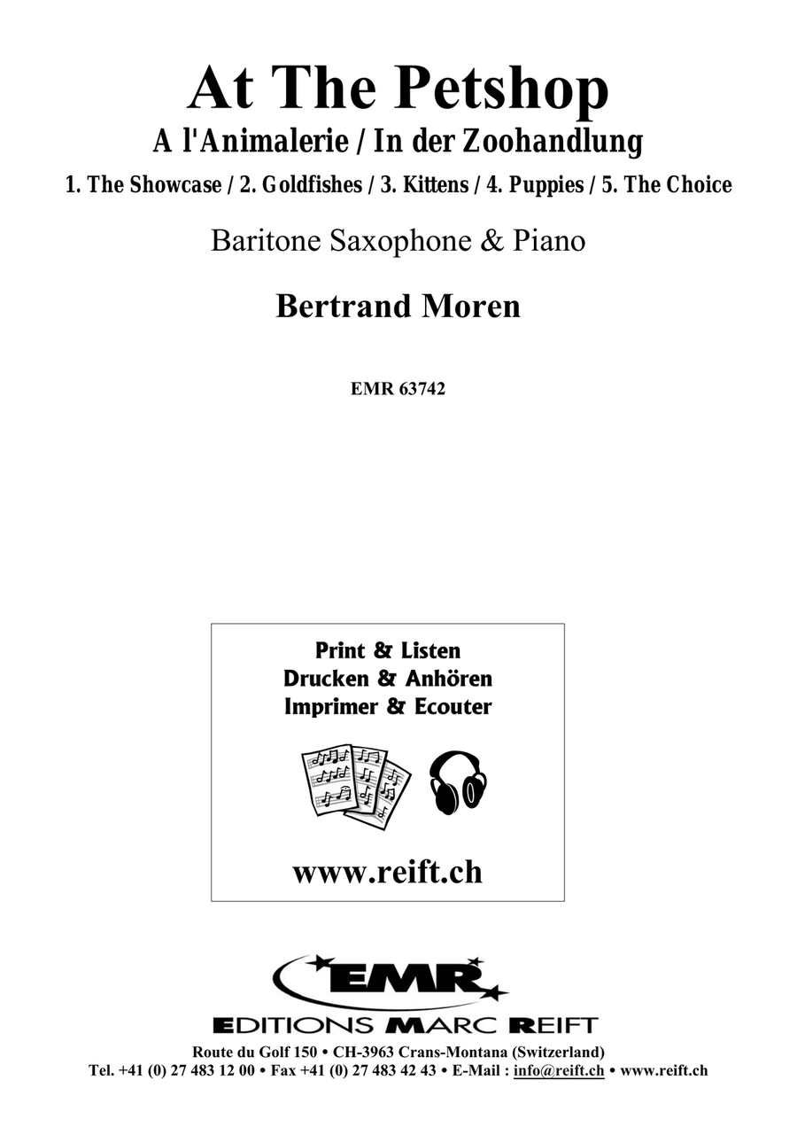 At The Pet Shop At The Pet Shop Baritone Saxophone scores gallery preview page 2
