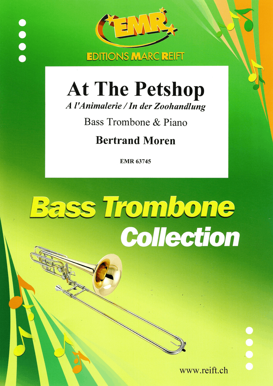 At The Pet Shop At The Pet Shop Bass Trombone scores gallery preview page 1