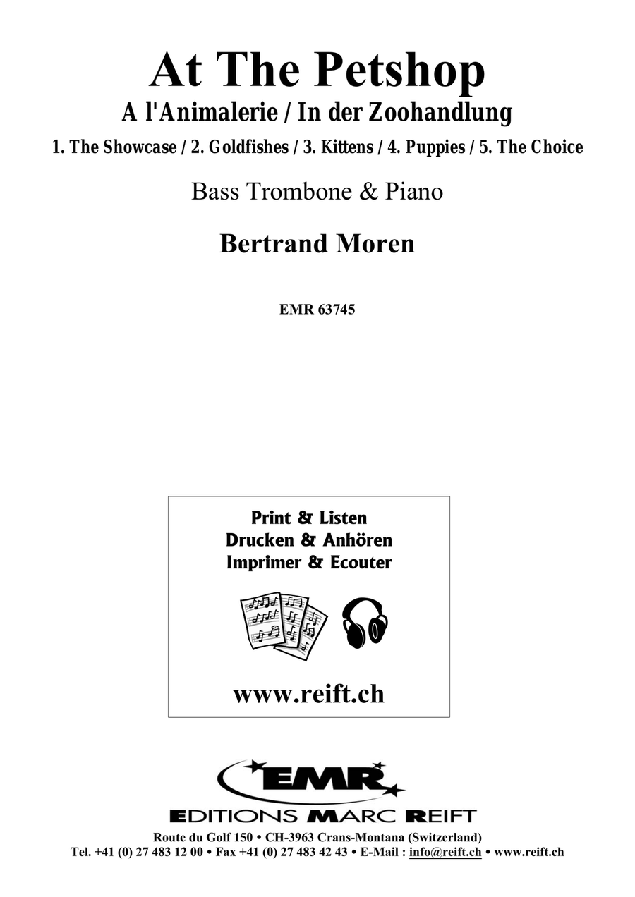 At The Pet Shop At The Pet Shop Bass Trombone scores gallery preview page 2