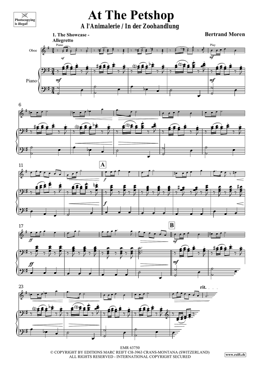 At The Pet Shop At The Pet Shop Piano Accompaniment scores gallery preview page 5