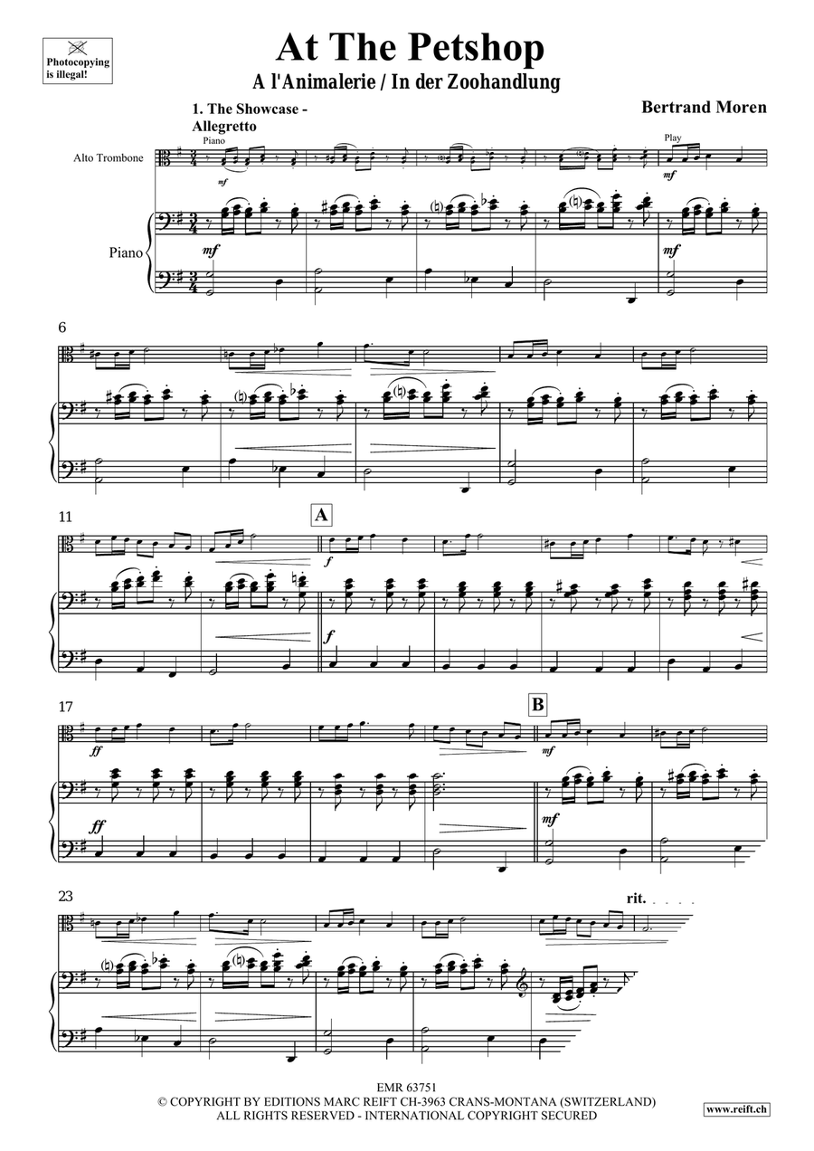 At The Pet Shop At The Pet Shop Piano Accompaniment scores gallery preview page 5