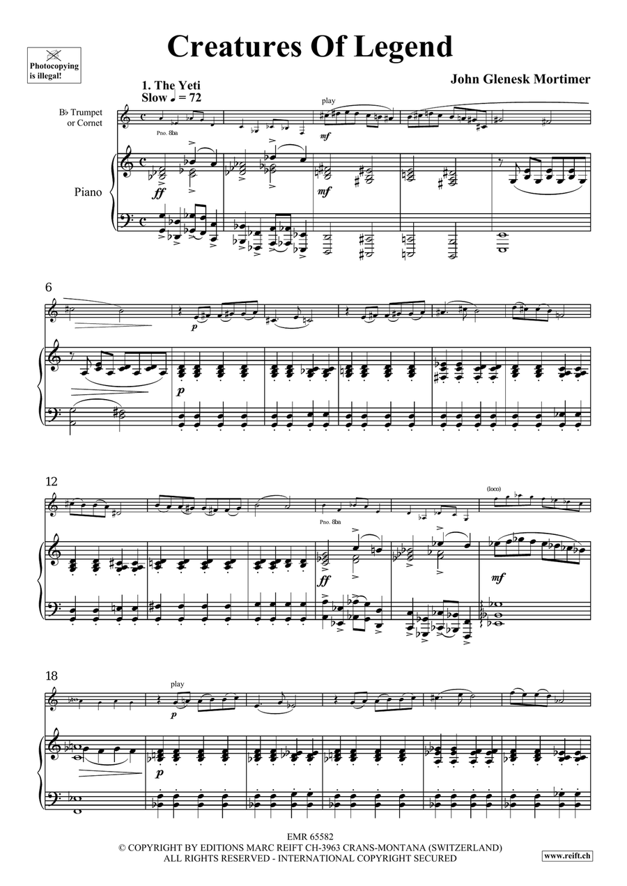 Creatures Of Legend Creatures Of Legend Cornet scores gallery preview page 4